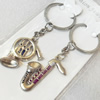 Zinc Alloy keyring Jewelry Chains, width:20mm, Length Approx:8.5cm, Sold by Pair