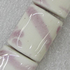Ceramics Beads, Rectangle 24x20mm Hole:3mm, Sold by Bag
