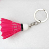 Key Chain, Shuttle Cock, width:38mm, Length Approx:10cm, Sold by PC