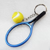 Key Chain, Racket, width:37mm, Length Approx:12cm, Sold by PC
