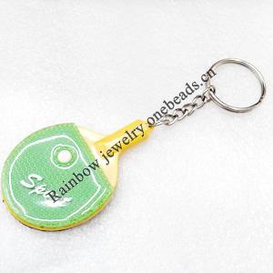 Key Chain, Pingpong, width:40mm, Length Approx:12cm, Sold by PC