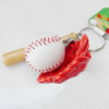 Key Chain, Baseball, Length Approx:10cm, Sold by PC