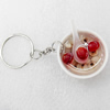 Pu Key Chain, width:32mm, Length Approx:8.5cm, Sold by PC