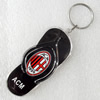 Key Chain, Acrylic Pendant, Pendant: about 32mm wide, Length Approx:10cm, Sold by PC