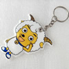 Key Chain with Light, Pendant: about 55mm wide, Length Approx:12cm, Sold by PC