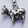 Zinc Alloy Charm/Pendants, Nickel-free & Lead-free, A Grade  Animal 18x14mm Hole:2mm, Sold by PC