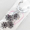 Zinc Alloy keyring Jewelry Chains, width:20mm, Length Approx:10cm, Sold by Dozen