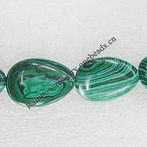 Natural Stone Beads, Teardrop 26x18mm Hole:1mm, Sold per 16-Inch Strand