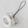 Mobile Decoration, Acrylic Pendant, Pendant: 38x30mm, Chain Length Approx:6cm, Sold by PC
