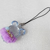 Mobile Decoration, Acrylic Pendant, Pendant: 25x34mm, Chain Length Approx:6cm, Sold by PC