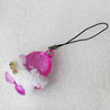 Mobile Decoration, Acrylic Pendant, Pendant: 30x40mm, Chain Length Approx:6cm, Sold by PC