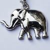 Zinc Alloy Charm/Pendants, Nickel-free & Lead-free, A Grade  Animal 25x20mm Hole:2mm, Sold by PC