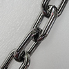 CCB Jewelry Chains, Link's Size:39x23x7mm, Sold by Meter