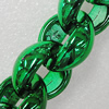 CCB Jewelry Chains, Link's Size:20x18x9mm, Sold by Meter