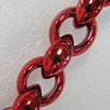 CCB Jewelry Chains, Link's Size:20x18x9mm, Sold by Meter