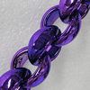 CCB Jewelry Chains, Link's Size:20x18x9mm, Sold by Meter