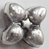 European style Beads Zinc Alloy Jewelry Findings Lead-free & Nickel-free, 10mm, Hole:4mm, Sold by Bag