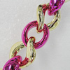 CCB Jewelry Chains, Link's Size:24x8mm-20x18mm, Sold by Meter