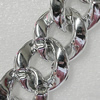 CCB Jewelry Chains, Link's Size:33x30x9mm, Sold by Meter