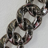 CCB Jewelry Chains, Link's Size:33x30x9mm, Sold by Meter