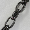 CCB Jewelry Chains, Link's Size:31x20x12mm, Sold by Meter