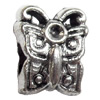 European style Beads Zinc Alloy Jewelry Findings Lead-free & Nickel-free, 11mm, Hole:4mm, Sold by Bag