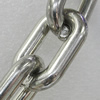 CCB Jewelry Chains, Link's Size:38x23x7mm, Sold by Meter