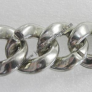 CCB Jewelry Chains, Link's Size:30x33x9mm, Sold by Meter