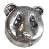 European style Beads Zinc Alloy Jewelry Findings Lead-free & Nickel-free, 12x13mm, Hole:4mm, Sold by Bag