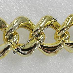 CCB Jewelry Chains, Link's Size:24mm, Sold by Meter