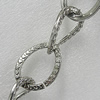 CCB Jewelry Chains, Link's Size:35x27mm, Sold by Meter