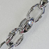 CCB Jewelry Chains, Link's Size:30x21x12mm, Sold by Meter