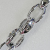 CCB Jewelry Chains, Link's Size:30x21x12mm, Sold by Meter