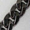 CCB Jewelry Chains, Link's Size:24x18x5mm, Sold by Meter