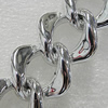 CCB Jewelry Chains, Link's Size:24x8mm, Sold by Meter