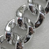 CCB Jewelry Chains, 3Link's Size:4x31x9mm, Sold by Meter