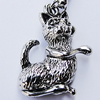 Zinc Alloy Charm/Pendants, Nickel-free & Lead-free, A Grade Animal 23x16mm Hole:2mm, Sold by PC