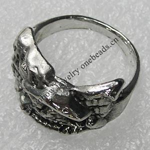 Alloy Rings, Animal 20x17mm, Sold by PC