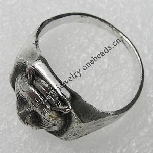 Alloy Rings, Animal 17x15mm, Sold by PC