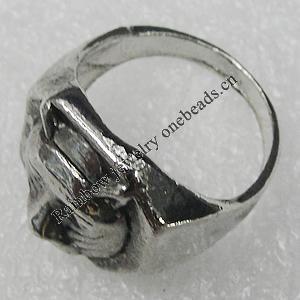 Alloy Rings, Animal 16x16mm, Sold by PC