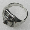 Alloy Rings, Animal 16x16mm, Sold by PC