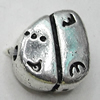 Bead Zinc Alloy Jewelry Findings Lead-free, 9x9mm Hole:1mm, Sold by Bag