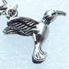 Zinc Alloy Charm/Pendants, Nickel-free & Lead-free, A Grade Animal 19x16mm, Sold by PC