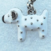 Zinc Alloy Enamel Pendant, Nickel-free & Lead-free, A Grade Animal 23x17mm, Sold by PC  