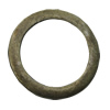 Donut Zinc Alloy Jewelry Findings Lead-free, 51x36mm, Sold by Bag