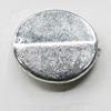 Bead Zinc Alloy Jewelry Findings Lead-free, 14x13mm, Hole:1.5mm, Sold by Bag
