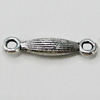 Connectors Zinc Alloy Jewelry Findings Lead-free, 18x4mm, Hole:1mm, Sold by Bag