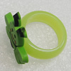 Plastic Rings, Bee 23x25mm, Sold by PC