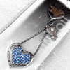Mobile Decoration, Zinc Alloy Pendant, Pendant: about 22mm wide, Rope: about 10cm, Sold by PC