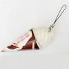 Mobile Decoration, PVC, Chain: about 60mm long, Pendant: about 40mm wide, Sold by PC